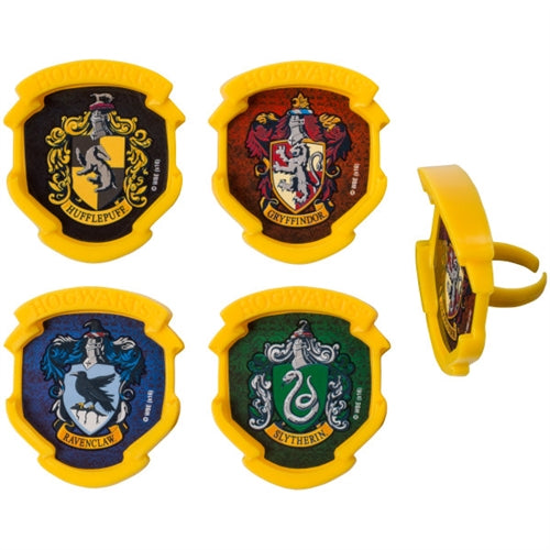 Harry Potter Rings Cupcake Toppers - 12 Count