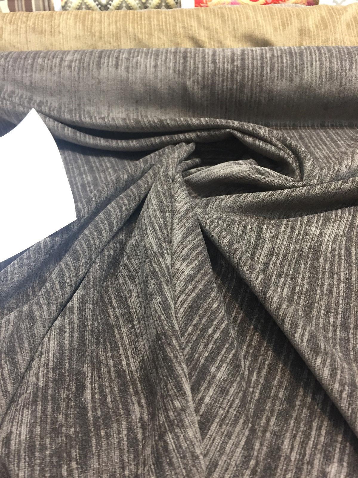 P Kaufman Kismet Woven Polyester Fabric - Walnut, Drapery Upholstery, 58" Width (1 Yard)