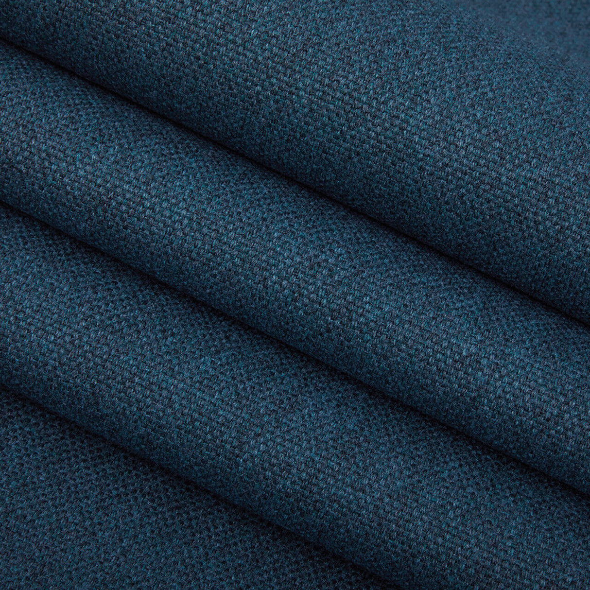 Sunbrella Blend Acrylic Fabric - Indigo Blue, Textured Weave, 54" Width (1 Yard)