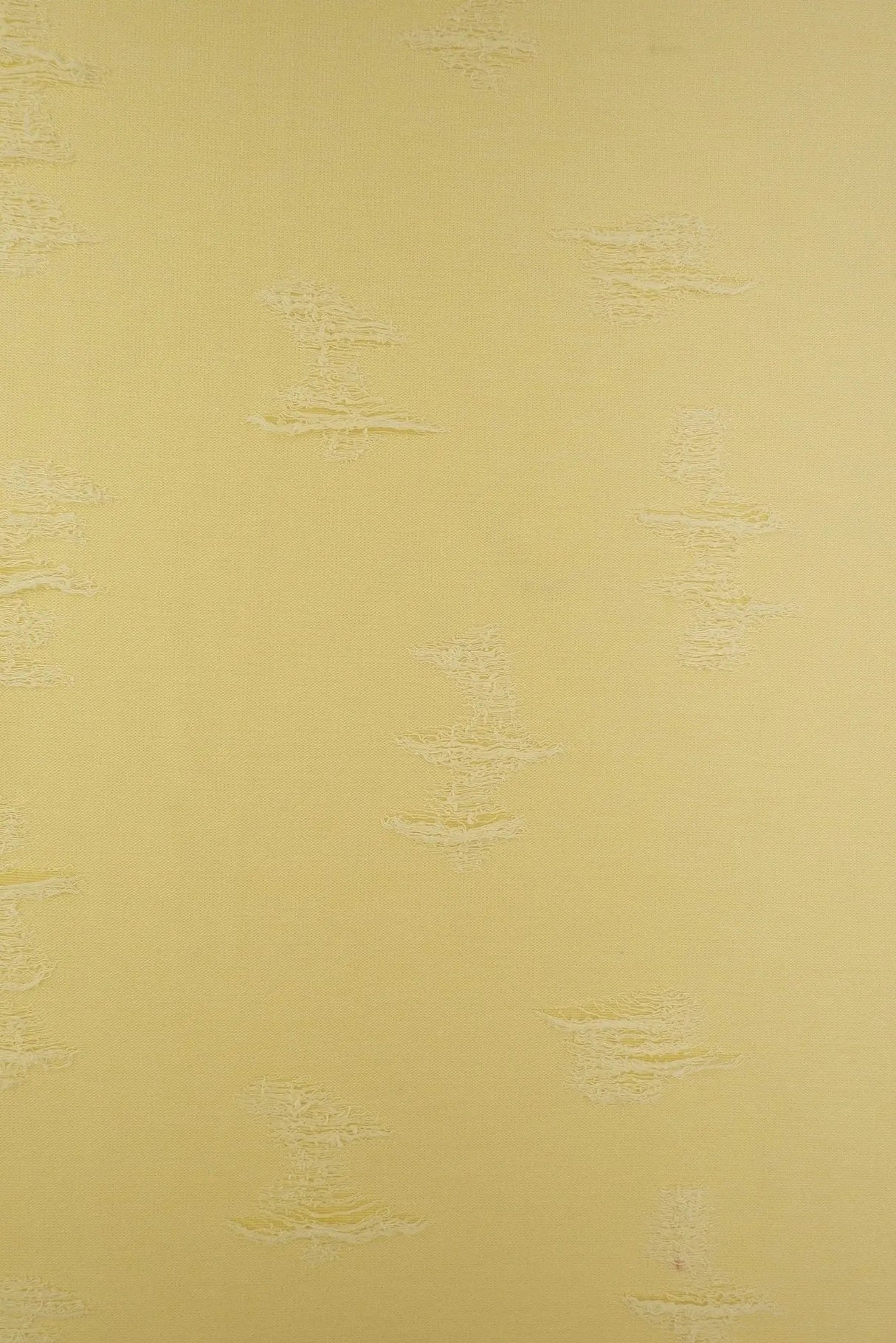 1 Yard Distressed Solid Jacquard Knit Fabric Double Knit Stretch 63/65 Inches Wide