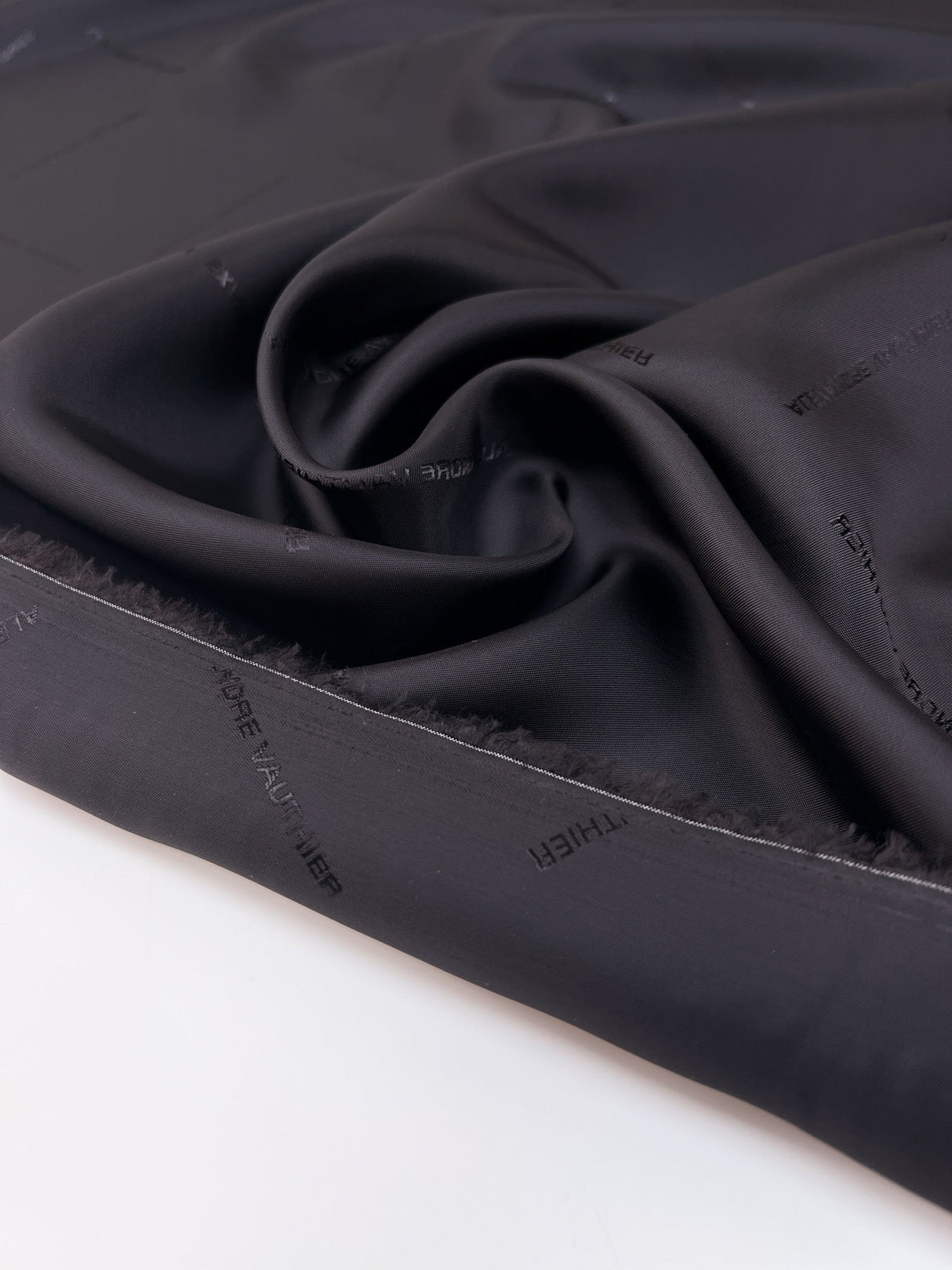 Viscose Lining Purple Black