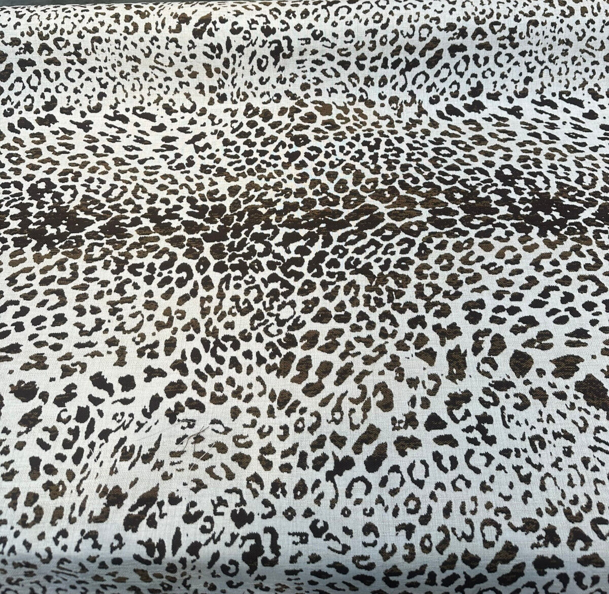 Sunbrella Instinct Espresso Acrylic Fabric - Espresso Brown Leopard Print, 54" Width (1 Yard)