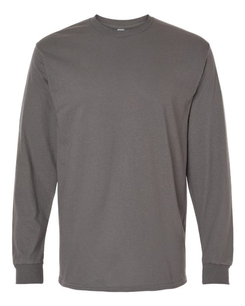 Gildan® Unisex Heavy Cotton Crewneck Long Sleeve T-Shirt