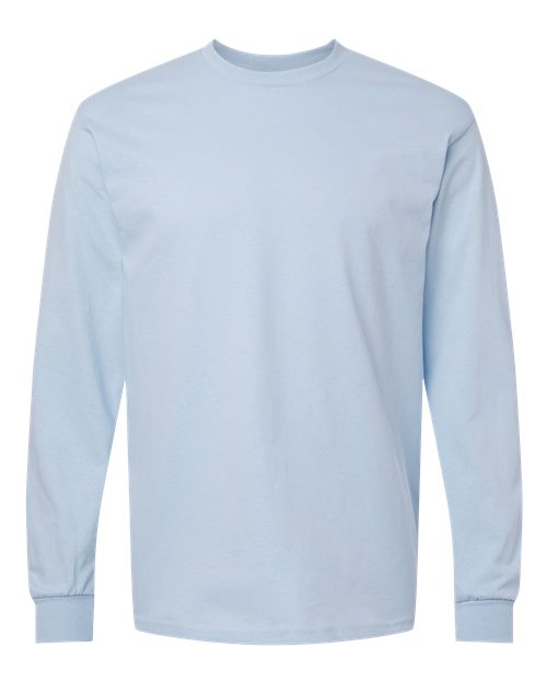 Gildan® Heavy Cotton Crewneck Long Sleeve Tee-Shirt