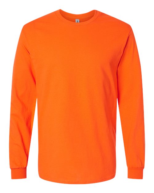 Gildan® Heavy Cotton Crewneck Long Sleeve Tee-Shirt
