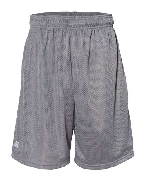 Russell Athletic Men's 9" Dri-Power Tricot Mesh Shorts with Pockets
