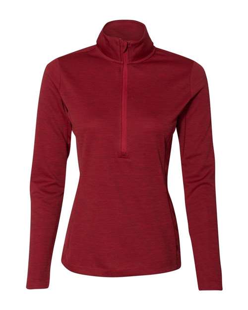 Women's Striated Quarter-Zip Pullover