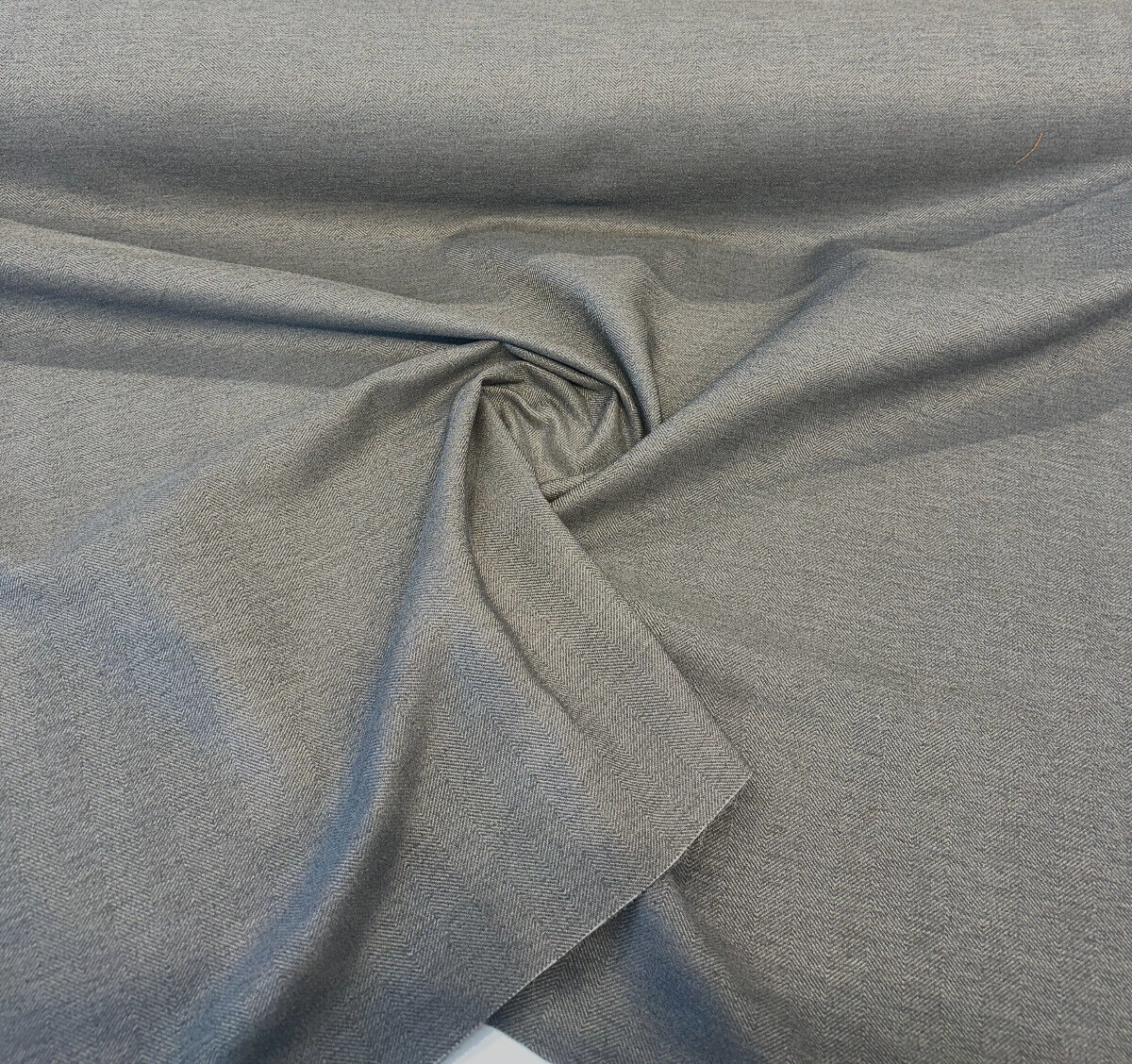 Sunbelievable Performance Herringbone Flip Flop Dark Gray Dolphin Upholstery Outdoor Fabric - Dark Gray Herringbone, 59" Width (By The Yard)