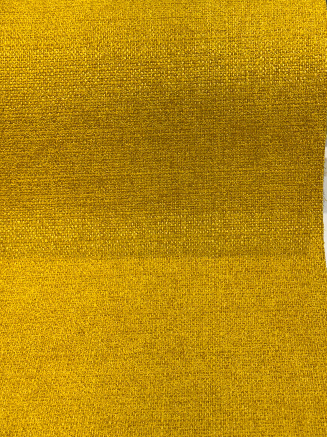 Penelope Chenille Upholstery Fabric - Golden Yellow, 55" Width (1 Yard)