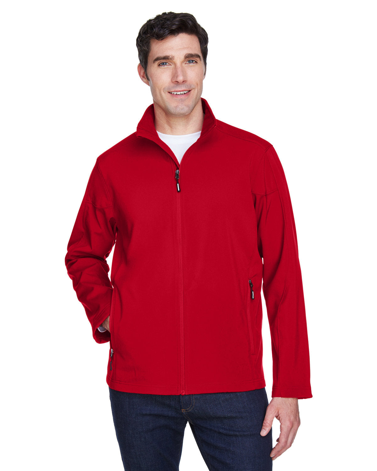 Men's Cruise Two-Layer Fleece Bonded Soft Shell Jacket