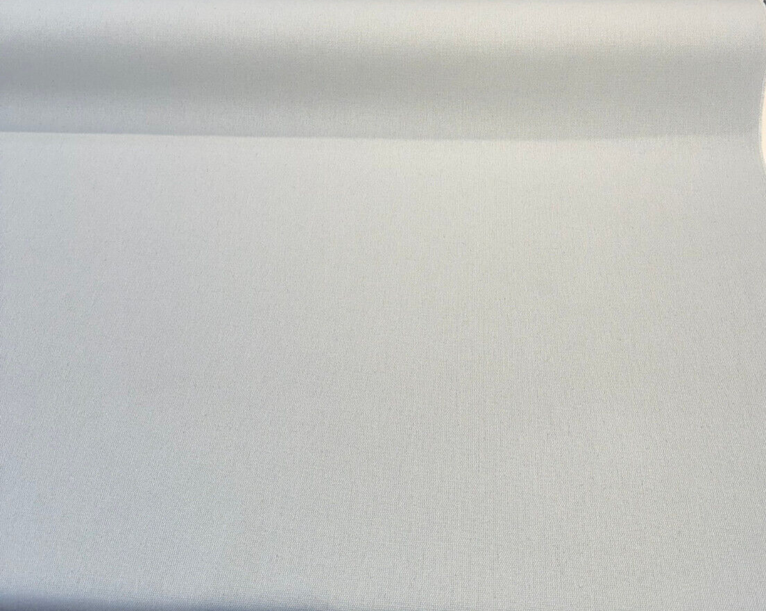 Burlana Linen Blend Fabric - Blue Ice Regal Texture, 54" Width (1 Yard)