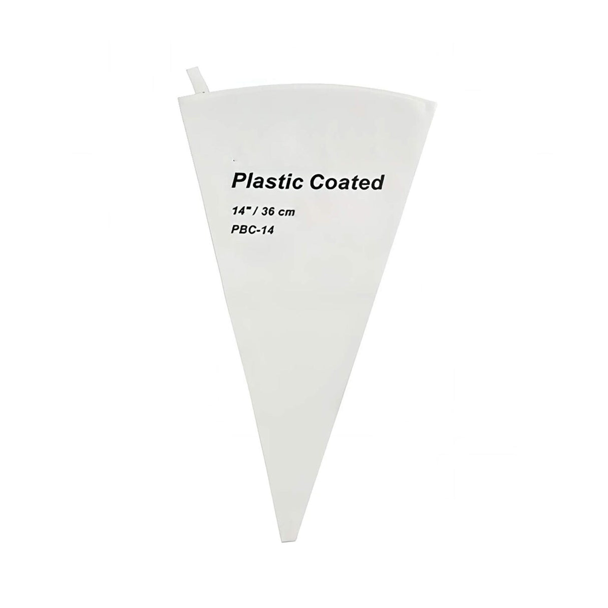 White Cotton Poly Coated Pastry Bag 14 Inch Size