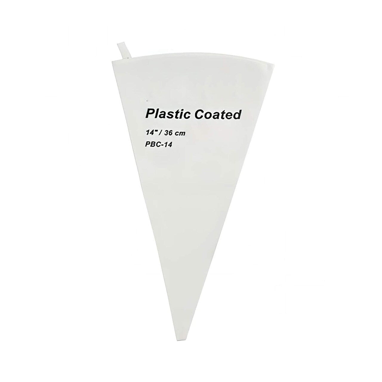 White Cotton Poly Coated Pastry Bag 14 Inch Size