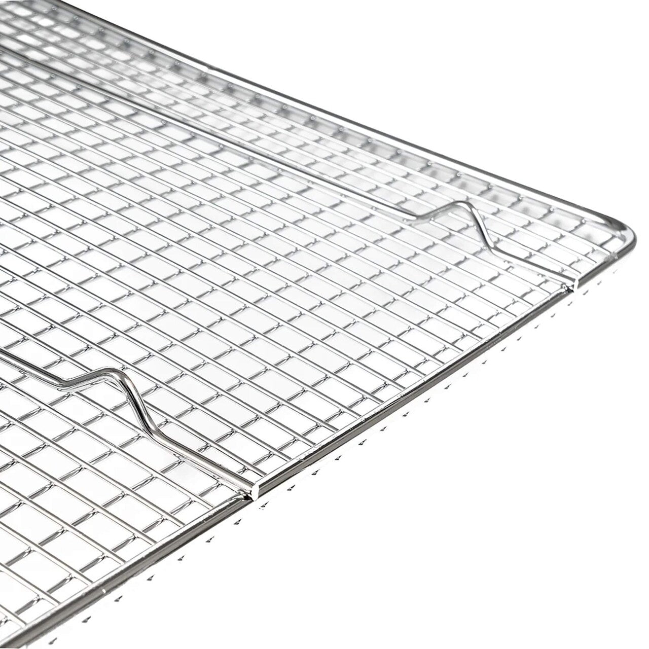 Rectangular Chrome Wire Cooling Rack for Bun Pans 12 x 16.5 Inches