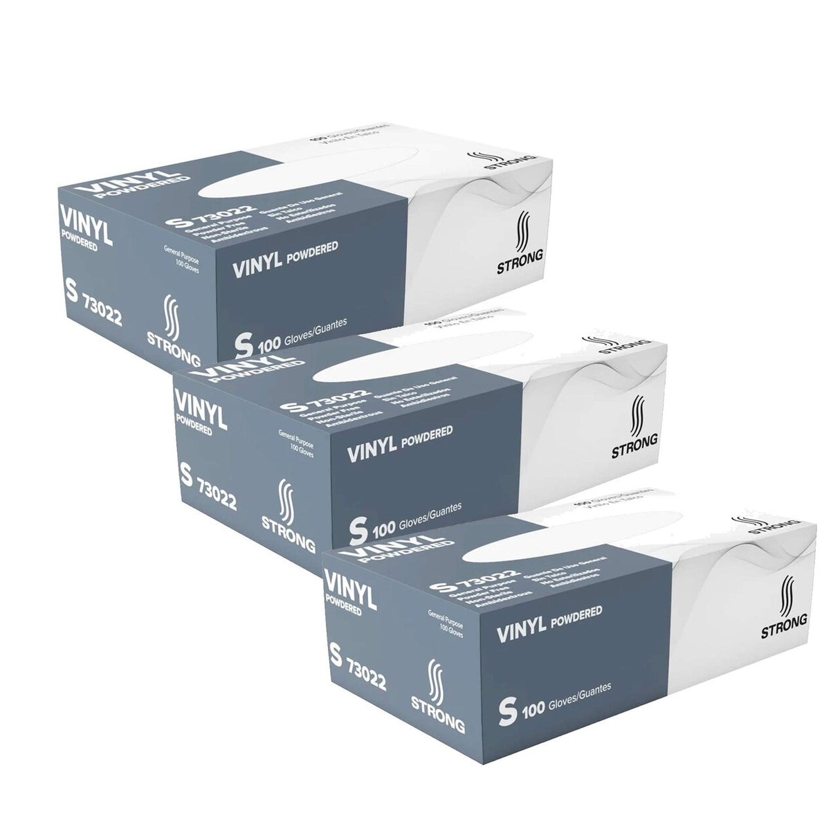 General Purpose Vinyl Gloves Powdered Clear Extra-Large