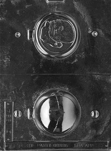 Santa Ornament Chocolate Mold