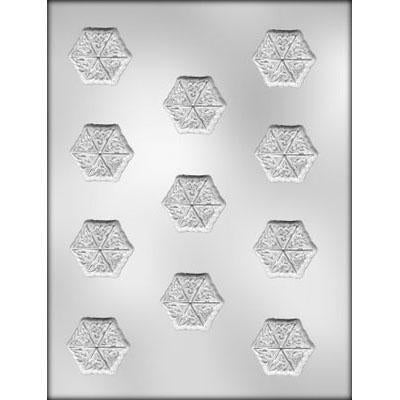 Celtic Knot Snowflake Mint Chocolate Mold