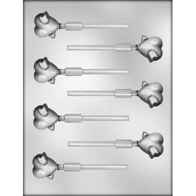 Heart w/Arrow Sucker Chocolate Mold