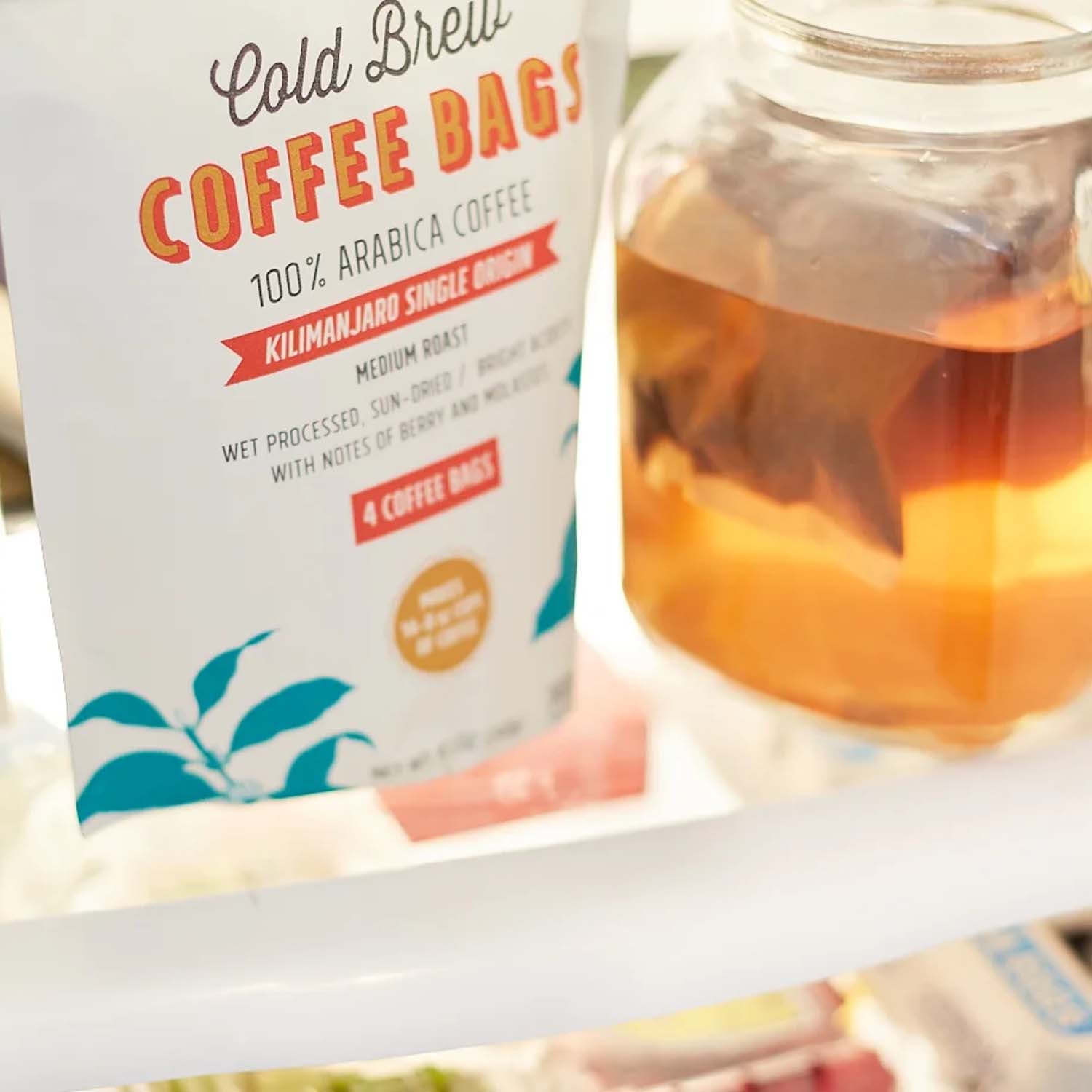 Trader Joes Cold Brew Coffee Bags - 12 Coffee Bags Total - 100% Arabica Coffee