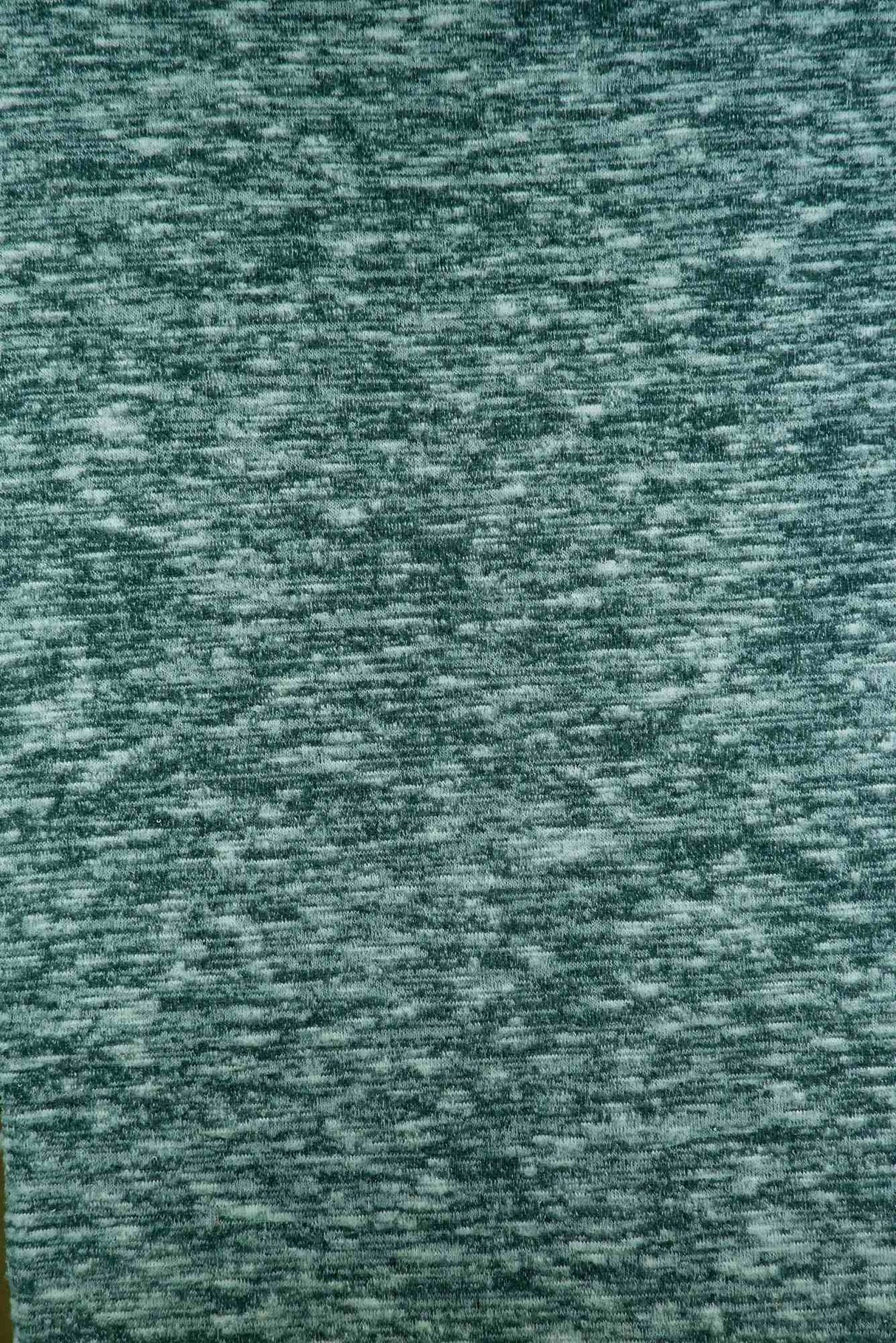 1 Yard Sweater Melange Brushed Solid Knit Fabric, 58/60'' Wide Rayon Polyester Spandex Blend
