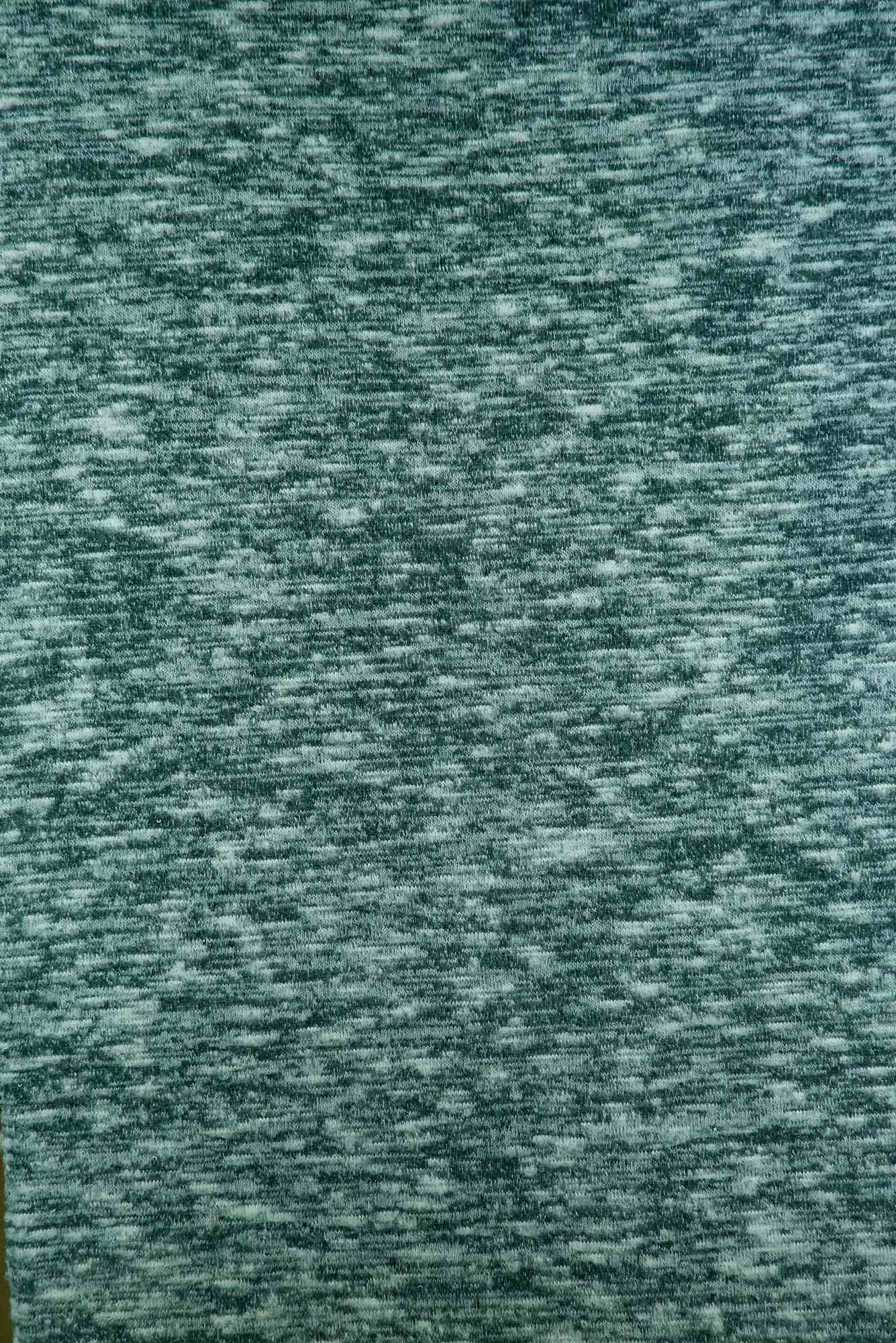 1 Yard Sweater Melange Brushed Solid Knit Fabric, 58/60'' Wide Rayon Polyester Spandex Blend