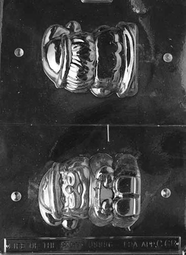 3D Hollow Santa Chocolate Mold