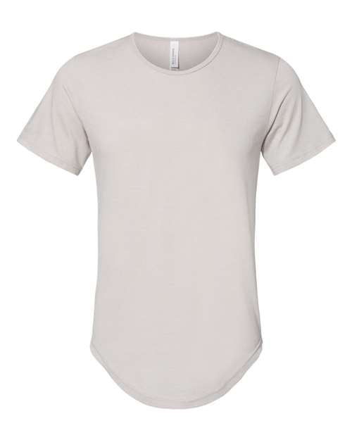 BELLA + CANVAS Men's Jersey Curved Hem Tee