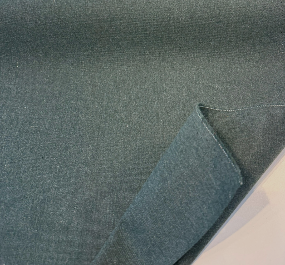 Sunbrella Heritage Alpine Acrylic Fabric - Deep Green Tweed, 54" Width (1 Yard)