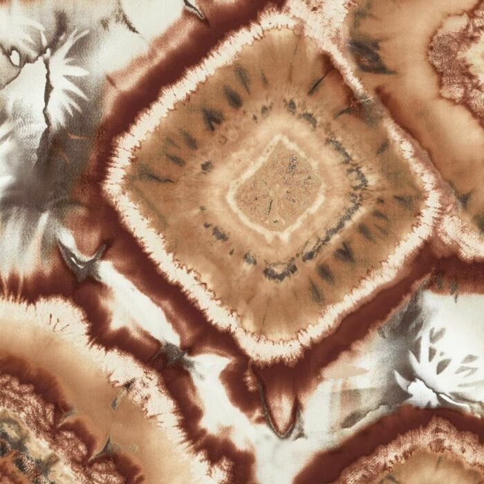 Printed Spandex Tie Dye Palm Fabric
