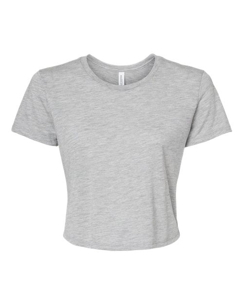 BELLA + CANVAS Women's Flowy Crop Tee
