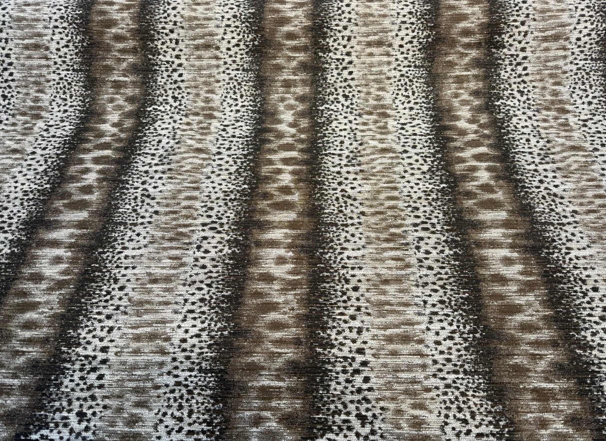 Swavelle Micado Chenille Upholstery Fabric - Brindle Animal Skin, 58" Width (By The Yard)
