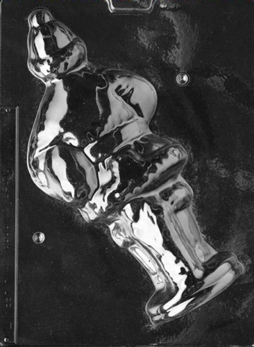Large Santa Chocolate Mold - Back
