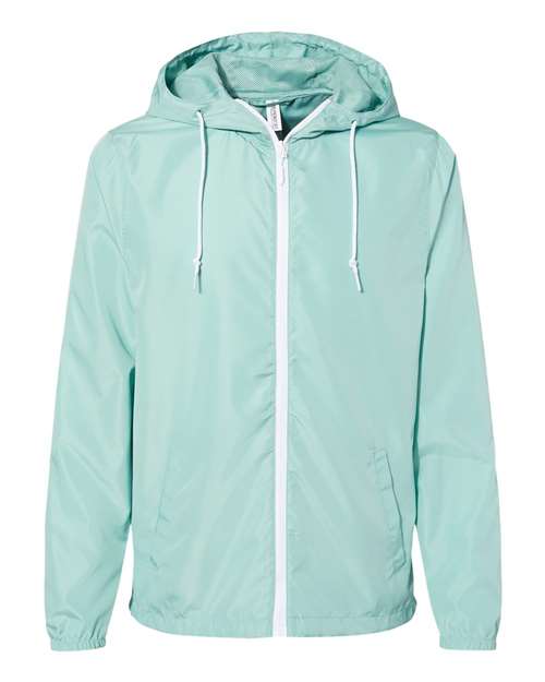 Men's Lightweight Waterproof Windbreaker Full-Zip Jacket