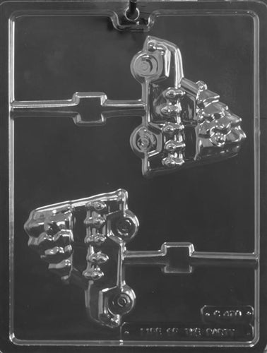 SUV with Tree Lolly Chocolate Mold