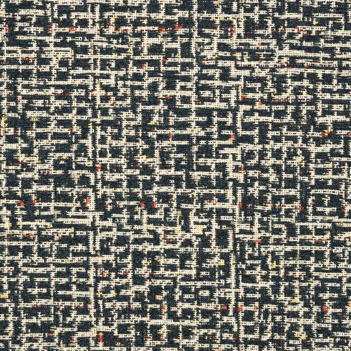 Sunbrella Highlander Midnight Blue Acrylic Fabric - Midnight Blue Tweed, 54" Width (1 Yard)