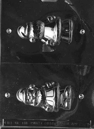 3D Medium Hollow Santa Chocolate Mold