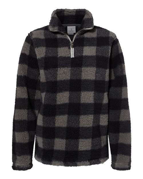 J. America Women's Epic Sherpa Quarter-Zip Pullover