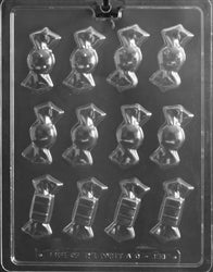Wrapped Candy Pieces Chocolate Mold - LPAO156