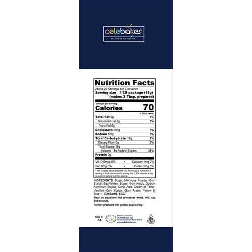 Royal Icing Mix - Green - 1 Pound