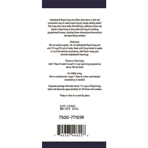 Royal Icing Mix - Red - 1 Pound
