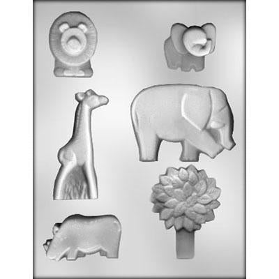 Safari Animal Chocolate Mold (90-11181)*