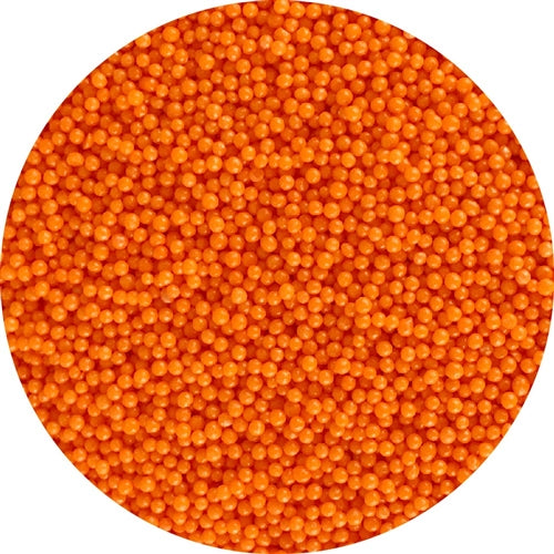 Orange Nonpareils - 1 Pound Bag
