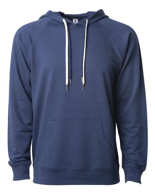 Unisex Icon Lightweight Loopback Terry Hooded Sweatshirt