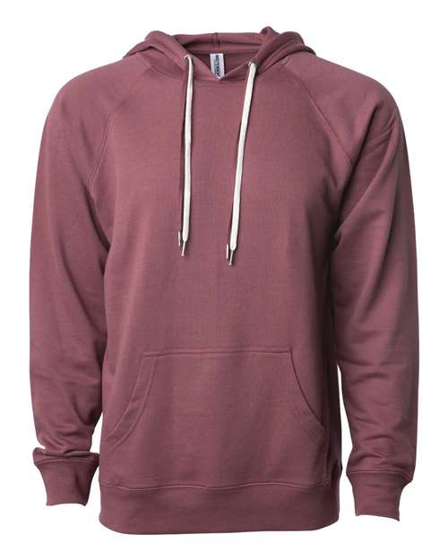 Unisex Icon Lightweight Loopback Terry Hooded Sweatshirt