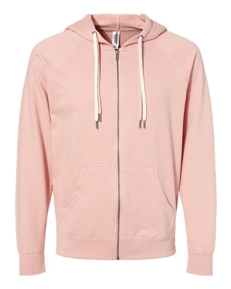 Icon Lightweight Loopback Terry Full-Zip Hooded Sweatshirt