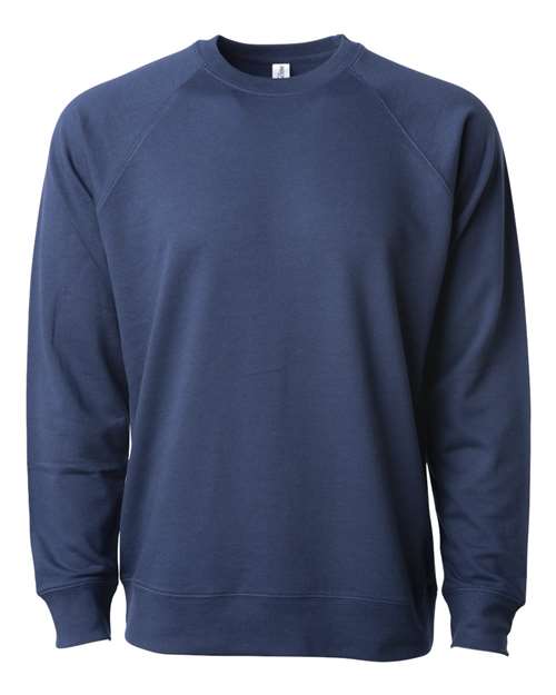 Independent Trading Co. Unisex Icon Lightweight Loopback Terry Crewneck Sweatshirt