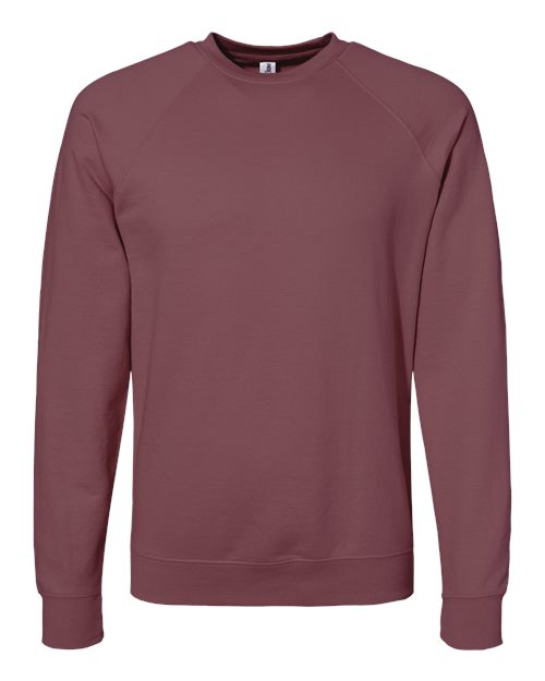 Independent Trading Co. Unisex Icon Lightweight Loopback Terry Crewneck Sweatshirt