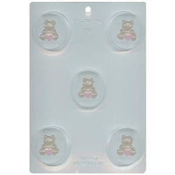 Bear w/Heart Sandwich Cookie Chocolate Mold (90-16006)*