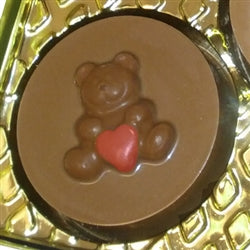 Bear w/Heart Sandwich Cookie Chocolate Mold (90-16006)*