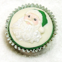 Santa Topper Chocolate Silicone Mold